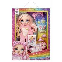 MGA Doll Rainbow High Junior PJ Party, Bella Pink 503675-EUC