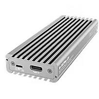 Icy Box IcyBox External enclosure for M.2 NVMe SSD, USB 3.1 Type-C, Silver IB-1817Ma-C31