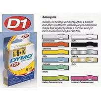 DYMO ETYKIETA D1 24mmx7m CZARNY/BIAŁY S0720930 S0720930
