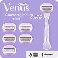 Gillette Venus ComfortGlide Breeze Skuveklis + Asmeņi 6 gab 80728288