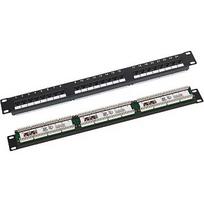 Q-LANTEC Patchpanel UTP cat.6 19-inch 1U 24xRJ45 LSA PK-U6-1