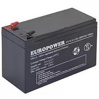 EMU BATTERY 12V 9AH VRLA/EV9-12 T2 EUROPOWER EV9-12T2