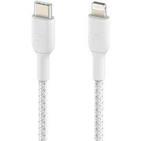 Belkin BoostCharge Braided, USB-C to Lightning, 1m CAA004BT1MWH