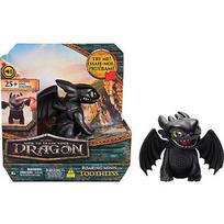 Spin Master How to Train Your Dragon - Interactive Mini Dragon Toothless (with sound effects) 6074239