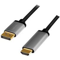 Logilink DisplayPort 1.2 to HDMI Cable, 2m CDA0107