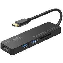 Promate LinkHub-C USB-C to HDMI 4K / 2X USB 3.0 / SD HUBLINKHUBC