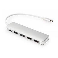 Digitus HUB 4-port USB 3.0 SuperSpeed with Type C Power Delivery aluminium DA-70242-1
