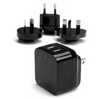 Startech 2 PORT USB TRAVEL WALL CHARGER 17W / 3.4A - 110V/220V USB2PACBK