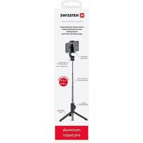 Swissten Bluetooth Selfie Stick Aluminum Tripod For Mobile Phones and GoPro With Remote Control 32000400