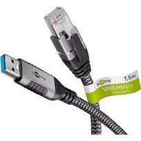 Goobay USB-A 3.0 to RJ45, 7.5m 70693