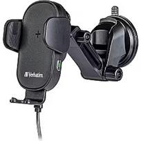 Verbatim Lādētājs Verbatim FWC-01 Qi Fast Wireless Car Charger 49552V