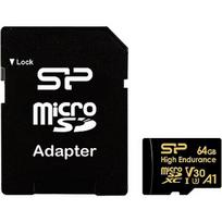 Silicon Power High Endurance, microSDXC 64GB + Adapter SP064GBSTXDV3V1HSP