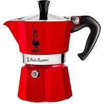 Bialetti Moka Espress, Red - 1 cup