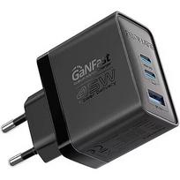 Promate PowerPort-45 GaNFast™ Wall Charger 45W / QC3.0 / PD45W POWERPORT45BK