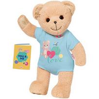 Zapf Creation BABY born bear blue, cuddly toy 835593
