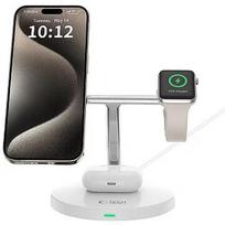Tech-Protect wireless charger A35 3in1 Magnetic MagSafe QI15W, white 5906302309559