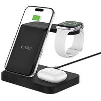 Tech-Protect wireless charger A37 3in1 QI15W, black 5906302372171