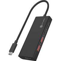 Raidsonic IB-HUB1436-CPD 4-Port USB 3.2 Gen 2, USB hub (black) 61079