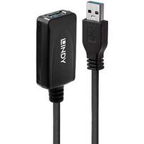 Lindy Active USB-A 3.0 Extension Cable, 5m 43155