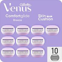Gillette Venus ComfortGlide Breeze Razor Skuvekļa Maināmas Asmeņu Kasetnes, 10 gab 80728287