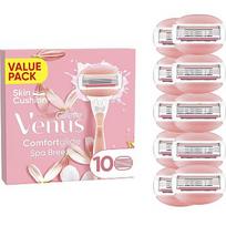 Gillette Venus ComfortGlide Spa Breeze Razor Skuvekļa Maināmas Asmeņu Kasetnes, 10 gab 80728286