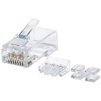 Intellinet Modular plug RJ45 8P8C Cat6A UTP for solid wire 80 plugs in jar 790550