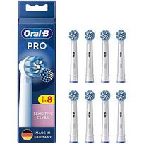 Braun Oral-B Pro Sensitive Clean brush heads pack of 8 (white) Pro Sensitive Clean
