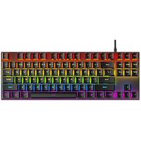 RoGer K80 Gaming Wired Mechanical Keyboard RGB / USB K80-BK