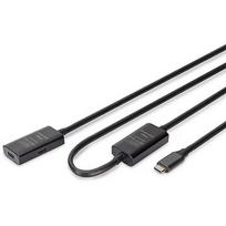 Digitus Active USB-C 3.2 Gen1 5G Extension Cable, 10m DA-73109