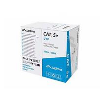 Lanberg Cable LAN UTP kat.5E 100M Drut CU grey fluke passed LCU5-12CU-0100-S