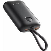 Swissten Voltbox 35W Power Bank 10000 mAh with Built-In Cables USB-C and Lightning 22013936
