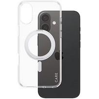 Care by PanzerGlass Case Feature | Back protection | Apple | iPhone 16 Plus | Recycled plastic | Silver | Kickstand & MagSafe 1327