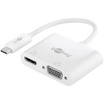 Goobay USB-C Multiport-Adapter HDMI+VGA 52430