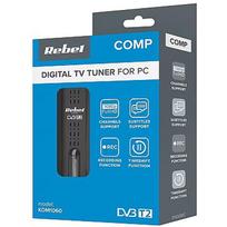Rebel Comp Tuner DVB-T2,DVB-C,DVB-T H.265 HEVC USB KOM1060