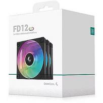 DeepCool FD12 ARGB, Black, 3 Pack R-FD12-BKAPN3-G