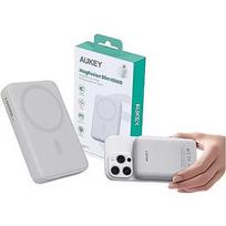 Aukey PB-MS04 White Qi2 Power Bank 10000mAh 20W| MagSafe PD PB-MS04 White