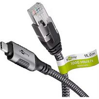 Goobay USB-C to RJ45, 15m 70755