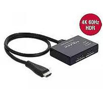 Delock HDMI Splitter 1 x HDMI in> 2 x HDMI out 4K 60 Hz 87747