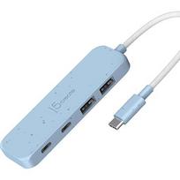 J5create ECO-FRIENDLY USB-C TO 4-PORT TYPE-C  TYPE-A GEN 2 HUB JCH342EC-N