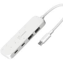 J5create ECO-FRIENDLY USB-C TO 4-PORT TYPE-C  TYPE-A GEN 2 HUB JCH342EW-N