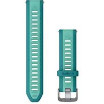 Garmin Silicone band, Turquoise - for Forerunner 165/245/55/645, Venu&Venu2, Venu Sq&Venu Sq2, Vivoactive 3/5, Vivomove 3/HR/Luxe/Sport/Style/Trend 010-11251-AJ