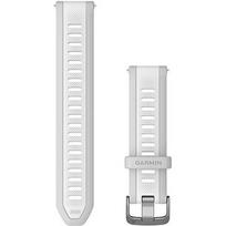 Garmin Silicone band, White - for Forerunner 165/245/55/645, Venu&Venu2, Venu Sq&Venu Sq2, Vivoactive 3/5, Vivomove 3/HR/Luxe/Sport/Style/Trend 010-11251-AH