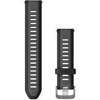 Garmin Silicone band, Black - for Forerunner 165/245/55/645, Venu&Venu2, Venu Sq&Venu Sq2, Vivoactive 3/5, Vivomove 3/HR/Luxe/Sport/Style/Trend 010-11251-AG