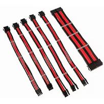 Kolink Core Adept Braided Cable Extension Kit - Black/Red COREADEPT-EK-BRD