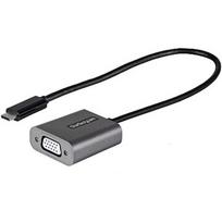 Startech USB C TO VGA ADAPTER 1920X1200P WITH 12IN LONG ATTACHED CABLE CDP2VGAEC