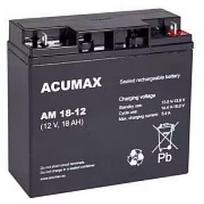 EMU BATTERY 12V 18AH VRLA/AM18-12 ACUMAX AM18-12