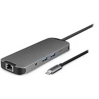 Chieftec DSC-901, docking station titanium, USB-C 3.2 Gen1 DSC-901