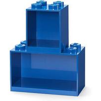 Room Copenhagen LEGO Regal Brick Shelf 8+4, Set 41171731 (blue, 2 shelves) 41171731
