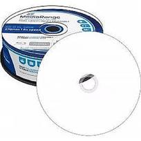 MediaRange BD-R DL 50GB, Blu-ray - White - Roll 25szt MR510