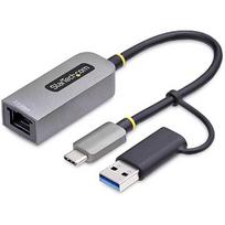 Startech USB TYPE-C ETHERNET ADAPTER ETHERNET ADAPTER W/USB-A CONVERT U2GA-USB-C-ETHERNET